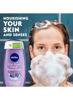 ⁦نيفيا جل استحمام باور فروت منعش بمضادات الأكسدة برائحة التوت البري 250ملليلتر⁩ - الصورة ⁦2⁩