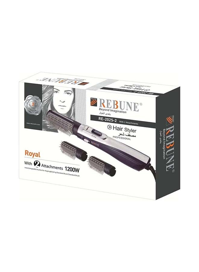 N12875531A_1.jpg ريبون مصفف الشعر3-In-1 في 1 أزرق/ أبيض - Image 1