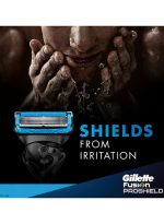 عبوات إعادة تعبئة برو شيلد 5 تشيل ب4 شفرات أزرق / فضي - Image 5