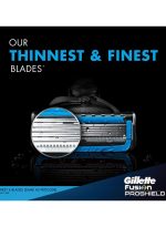 عبوات إعادة تعبئة برو شيلد 5 تشيل ب4 شفرات أزرق / فضي - Image 6