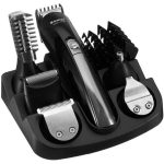 كيمي مجموعة الحلاقة 11 في 1 KM-600 أسود/ رمادي/ أبيض