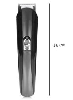 ⁦كيمي مجموعة الحلاقة 11 في 1 KM-600 أسود/ رمادي/ أبيض⁩ - الصورة ⁦3⁩