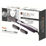 ريبون مصفِّف شعر أزرق/ أبيض