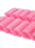 آنسيلف مجموعة بكرات مبطنة لتصفيف الشعر مكونة من 12 قطعة وردي - Image 6