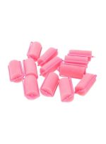 آنسيلف مجموعة بكرات مبطنة لتصفيف الشعر مكونة من 12 قطعة وردي - Image 7