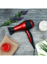 ⁦جيباس مجفف شعر، إعدادان للسرعة، 2000 وات، GHD86018، فلتر قابل للإزالة، خطاف تعليق، وظيفة التبريد البارد، 3 إعدادات للحرارة، مجفف مناسب للسفر⁩ - الصورة ⁦5⁩