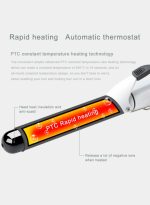 صن هوم أداة تجعيد الشعر الاحترافية مقاس 28 ملم أبيض/أسود أبيض/ أسود - Image 4