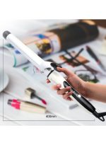 صن هوم أداة تجعيد الشعر الاحترافية مقاس 28 ملم أبيض/أسود أبيض/ أسود - Image 5
