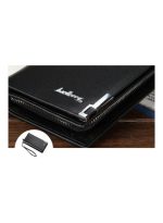 ⁦بايلليري محفظة جلدية برجراف أسود⁩ - الصورة ⁦4⁩