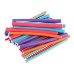 مجموعة أدوات لف وتجعيد الشعر الإسفنجية مكونة من 36 قطعة متعدد الألوان