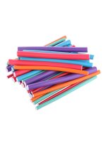 مجموعة أدوات لف وتجعيد الشعر الإسفنجية مكونة من 36 قطعة متعدد الألوان