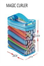 طقم أدوات لف الشعر من 42 قطعة أزرق/ أحمر/ أخضر - Image 5