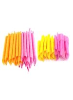 ⁦مجموعة بكرات تصفيف الشعر ماجيك ليفريدج من 19 قطعة وردي/ أصفر/ أرجواني⁩ - الصورة ⁦2⁩