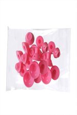 مجموعة بكرات لتصفيف الشعر مكونة من 30 قطعة وردي - Image 5