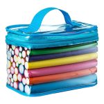 تيفارا بيوتي 42 قطعة من قضبان مرنة لتجعيد الشعر أزرق/وردي/أصفر 7بوصة