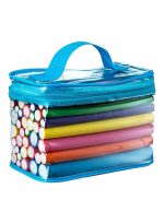 تيفارا بيوتي 42 قطعة من قضبان مرنة لتجعيد الشعر أزرق/وردي/أصفر 7بوصة