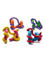 تيفارا بيوتي 42 قطعة من قضبان مرنة لتجعيد الشعر أزرق/وردي/أصفر 7بوصة - Image 4