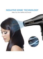 صن هوم طقم مجفف شعر احترافي مكون من 7 قطع بقدرة 2200 وات أسود/ذهبي 250مل أسود/ذهبي 250ملليلتر - Image 6