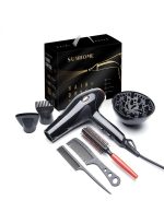 صن هوم طقم مجفف شعر احترافي مكون من 7 قطع بقدرة 2200 وات أسود/ذهبي 250مل أسود/ذهبي 250ملليلتر - Image 2