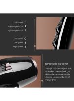 صن هوم طقم مجفف شعر احترافي مكون من 6 قطع بقدرة 2200 وات أسود 250مل أسود 250ملليلتر - Image 6