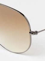 راي بان نظارة شمسية بإطار آفياتور كامل الحواف - مقاس العدسة: 58 مم - لون: رمادي -طراز 0RB3025 - Image 5