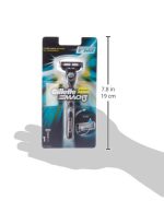 شفرات حلاقة ماك3 تيربو من 4 قطع أسود/ فضي - Image 7