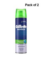 عبوتا جل حلاقة سيريز للبشرة الحساسة 200ملليلتر