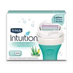 شيك مجموعة تعبئة شفرة الحلاقة انتشن لترطيب البشرة الحساسة مكونة من 12 قطعة متعدد الألوان