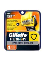 عبوات شفرات حلاقة إعادة تعبئة فيوجن برو شيلد من 4 قطع متعدد الألوان 24جرام