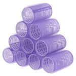 مجموعة بكرات شعر احترافية من 10 قطع أرجواني