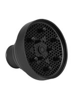 موزع هواء لمجفف الشعر قابل للطي متعدد الاستخدامات مع غطاء أسود