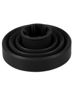 ⁦موزع هواء لمجفف الشعر قابل للطي متعدد الاستخدامات مع غطاء أسود⁩ - الصورة ⁦3⁩