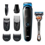 براون مجموعة الحلاقة المتعددة 7 في 1 MGK5245 أسود/أزرق