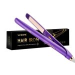 صن هوم جهاز فرد الشعر الاحترافي الأرجواني / الذهب 43.4x9.6x5.8سم