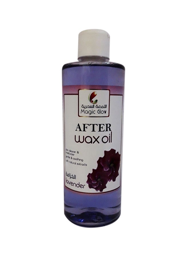 N39935155A_1.jpg اللمعة السحرية زيت برائحة اللافندر مثالي للاستخدام بعد إزالة الشعر بالشمع 500ملليلتر - الصورة 1