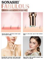 ⁦سوناشي مزيل شعر الوجه الرائع SLD-822 ذهبي ذهبي⁩ - الصورة ⁦8⁩