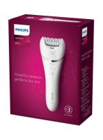 ⁦فيليبس ماكينة إزالة الشعر Series 8000 للاستخدام الرطب والجاف BRE700/01، ضمان لمدة عامين باللون الأبيض أبيض⁩ - الصورة ⁦2⁩