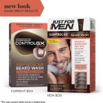جست فور من شامبو كونترول جي إكس لتقليل مظهر الشيب في اللحية 118ملليلتر