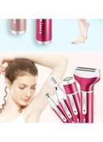 ⁦مارسك ماكينة حلاقة كهربائية قابلة للشحن 4 في 1 أحمر 13.5x5x2.5سم⁩ - الصورة ⁦7⁩