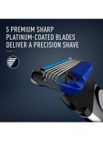 شفرة حلاقة كينج سي بخمس شفرات رائعة وأداة تشذيب دقيقة للتحديد - Image 4