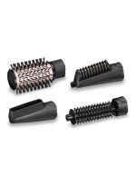 بيبي ليس مجموعة فرش دوارة AS200E لتدفئة الشعر والعناية بالشعر الأيوني أسود/وردي - Image 2