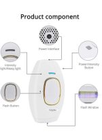 ⁦إيزي سو نظام إزالة الشعر بتقنية ليزر IPL الذكية أبيض 595جرام⁩ - الصورة ⁦2⁩