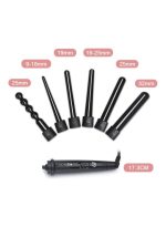 ⁦شو وو أداة تجعيد الشعر فيكتوبر مع قضبان تمويج أسود⁩ - الصورة ⁦2⁩