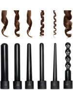 ⁦شو وو أداة تجعيد الشعر فيكتوبر مع قضبان تمويج أسود⁩ - الصورة ⁦3⁩