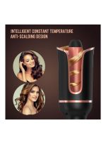 ⁦روك بو جهاز كي تلقائي لتجعيد الشعر الطويل أسود⁩ - الصورة ⁦4⁩