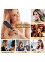 روك بو فرشاة فرد الشعر بالهواء الساخن أسود - Image 7