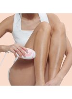 ⁦براون آلة إزالة الشعر سيلك إكسبيرت ميني PL1014 بتقنية IPL مع ماكينة حلاقة فينوس سموذ وحقيبة صغيرة مناسبة للسفر أبيض 23.3 x 10.2 x 19.1سم⁩ - الصورة ⁦5⁩