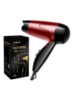 صن هوم مجفف شعر صغير محمول بقدرة 1200 وات مناسب للسفر وإعدادات للسرعة وقابل للطي وخفيف الوزن - Image 2