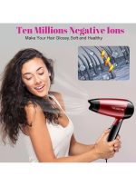 صن هوم مجفف شعر صغير محمول بقدرة 1200 وات مناسب للسفر وإعدادات للسرعة وقابل للطي وخفيف الوزن - Image 6