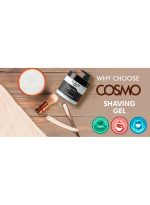 COSMO جل حلاقة كلاسيكي فاخر للرجال، 1000 مل، حماية - Image 4